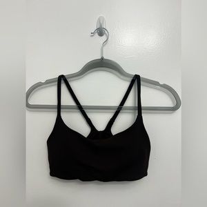 DARK BROWN LULULEMON SPORTS BRA